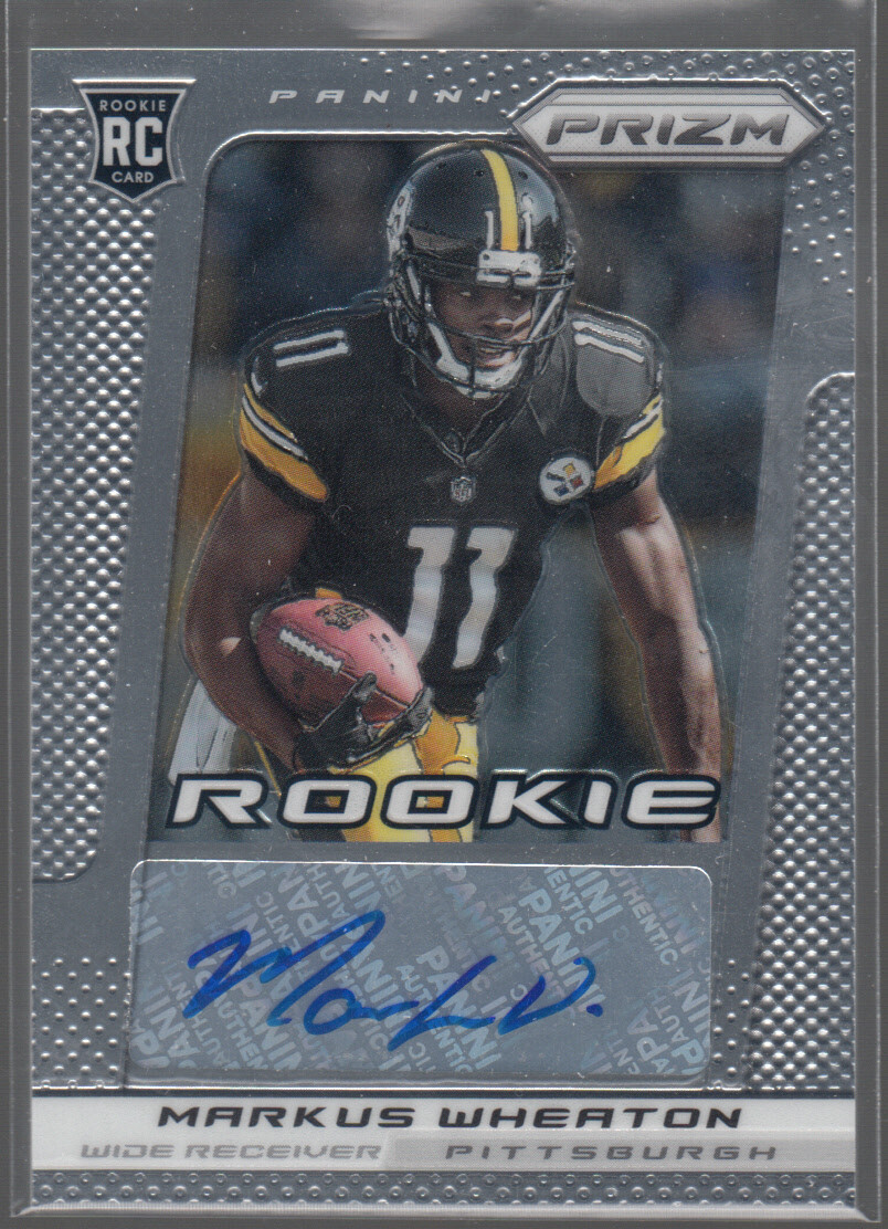 Markus Wheaton Panini Prizm #265 Autograph