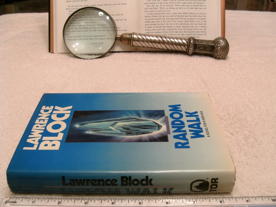 Lawrence Block  *RANDOM WALK* HC/DJ 1st Edition - 1st Printing - Image 2 of 4