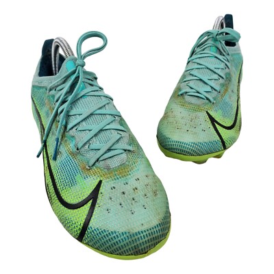 【極美品】NIKE MERCURIAL VAPOR14 ELITE FG NIKE Shoe MERCURIAL VAPOR 14 ELITE FG Mens Size 9.5 Teal