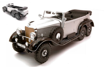 Mercedes G4 (W31) Lumière Gris / Black 1:18 Model Modelcargroup