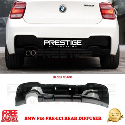 BMW 1ER F20 F21 HECKDIFFUSOR SPOILER SPLITTER LIPPE PRE-LCI M PERFORMANCE
