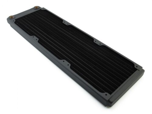 XSPC TX360 Ultra Thin Radiator, 120mm x 3, Triple Fan, Black - Picture 3 of 7