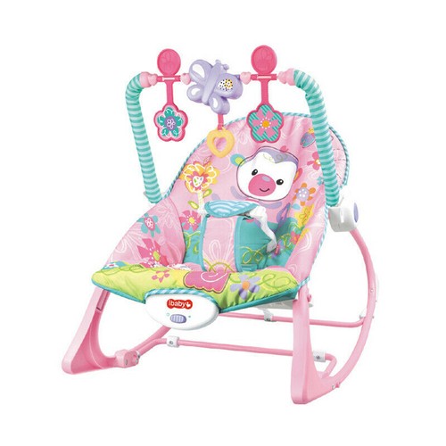 Baby Infant To Toddler Vibration Bouncer Rocker Swing Chair Soothing Music Toys - Picture 13 of 29