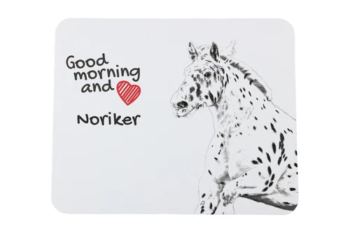 Noriker muismat met paard Art-Dog