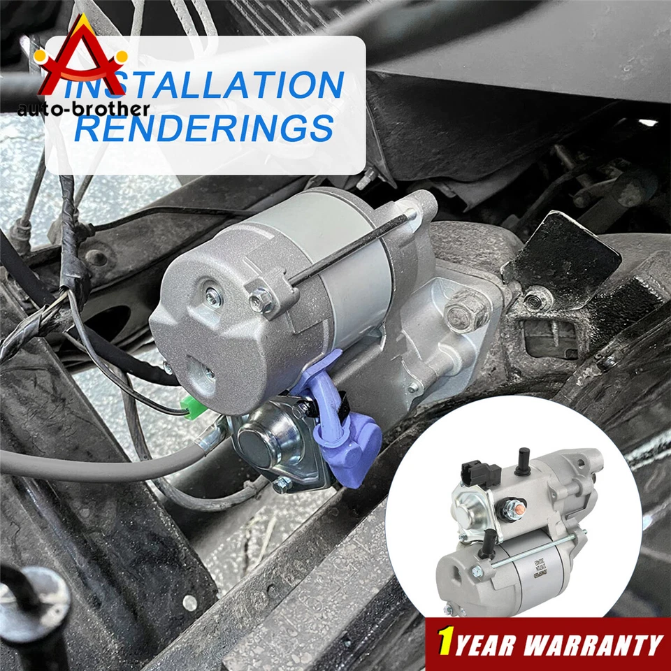 Starter 228000-3750 For 1996-2002 Toyota 4Runner 2000-2004 Tundra 3.4L - Image 2 of 4