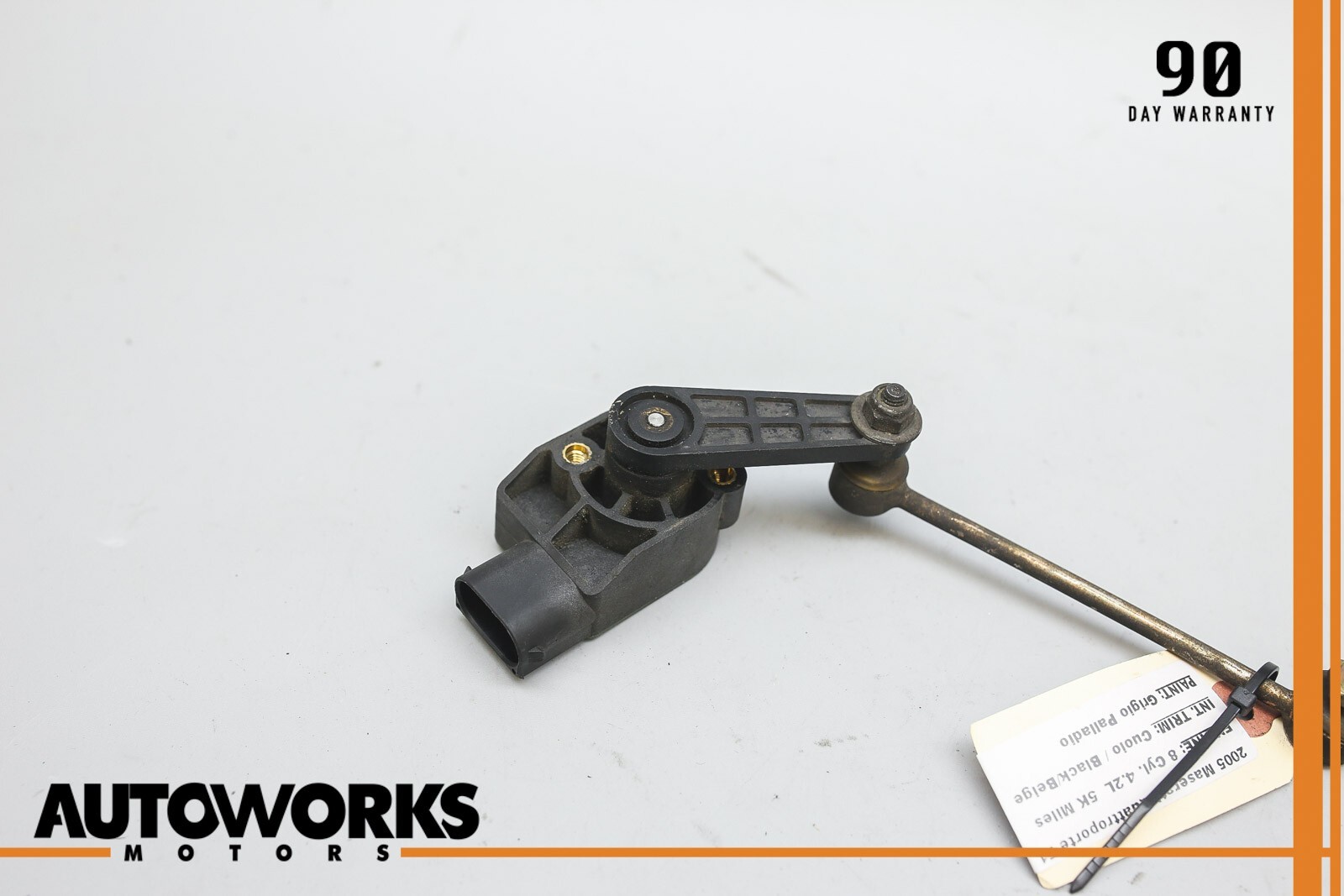03-08 Maserati Quattroporte M139 Rear Side Suspension Height Level Sensor OEM
