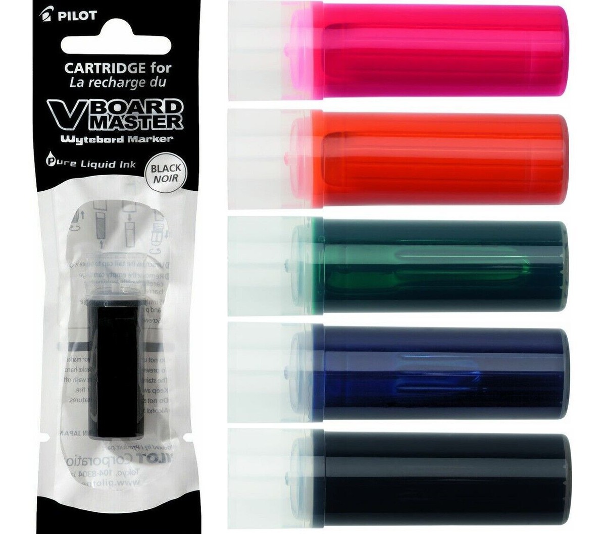 Pilot Cartuccia Di Ricambio Verde Per V Board Master – Modello WBS-VBM-G - copertina