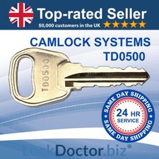 Camlock Systems Key TD0500 for Commercial Camlocks | FREE SHIPPING (RM48)