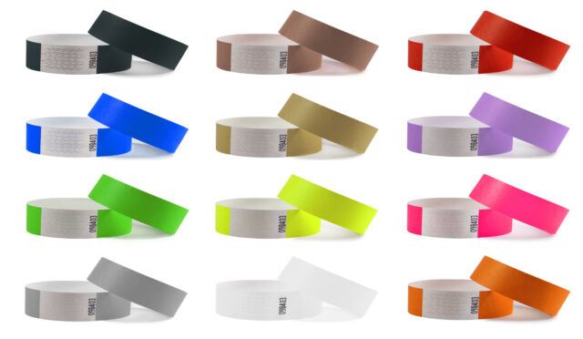 Tyvek Wristbands High Quality