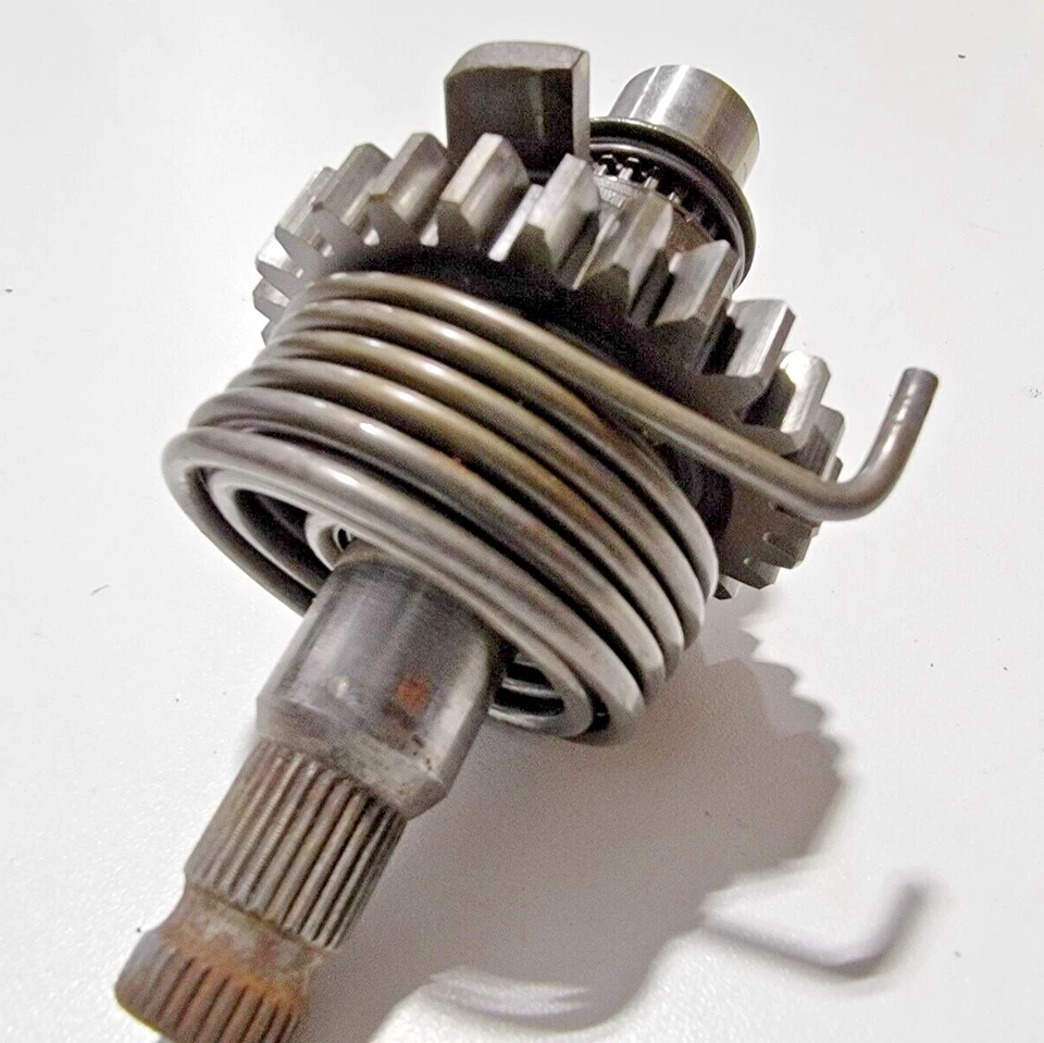 Conjunto Kick Start Kickstarter 1975-1976 Kawasaki KT250 Trials 250 74-79 KX250 Foto 3 de 4