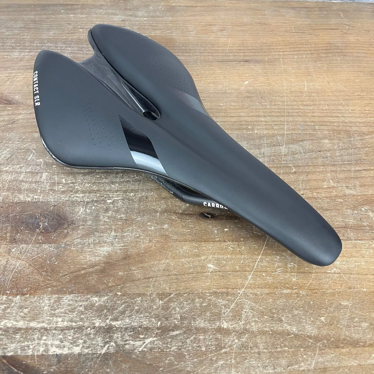 Giant Contact SLR 7x10mm Carbon Rails 147mm Road Bike Saddle 191g