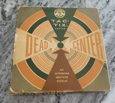 Vintage 1967 Pacific Game Company DEAD CENTER Tac-tix Series No. 616 Pleasantime