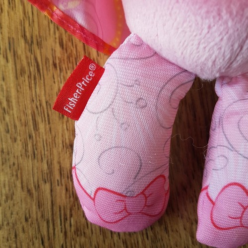 Fisher Price PRINCESS DOLL RATTLE 28cm Baby Plush Soft Stuffed Toy Play Sound - Picture 5 of 8