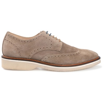 NEW THOMAS & VINE men\'s chadwick derby oxford shoes in grey Thomas & Vine Mens Chadwick Lace-up Wingtip Derby - Walmart.com main image 2