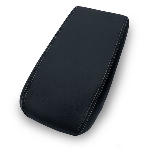 Fits 17-19 Ford Escape Vinyl Leather Console LId Armrest Cover Gray Stitch - Foto 6