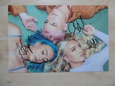 Sheppard band autographs signed 20x30 cm picture