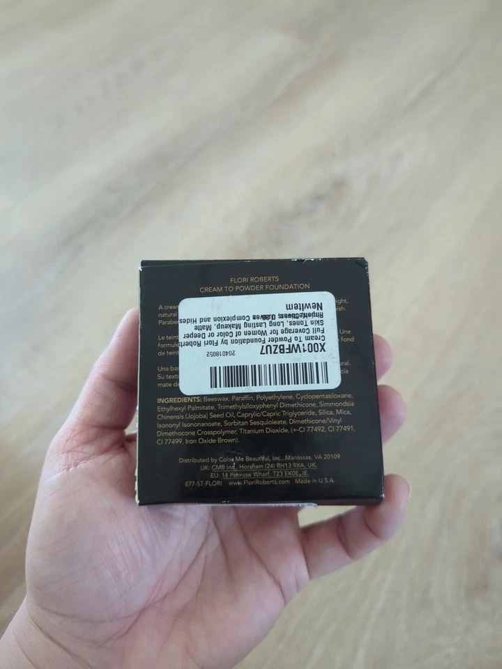 Base en crema a polvo FLORI ROBERTS 0,30 oz. Visón 👋¡LEER! Foto 4 de 4