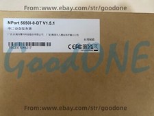 1PC NEW MOXA MOXA NPORT5650I-8-DT 8-Port Desktop Server with Isolation