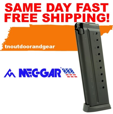 Mec-Gar 1911 Govt./Commander Magazine 10 Rd 9mm Mag. SAME DAY FAST FREE SHIPPING