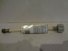 Watts 9" Toilet Connector Reinforced PVC 3/8" comp. 7/8" BC WTS-RVCT9-614W