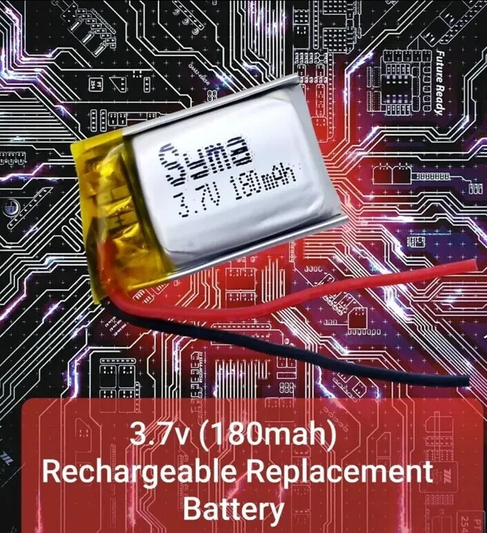 3.7v 180mAh Replacement Battery For S107G Syma RC Mini Indoor