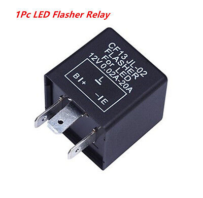 Professional 3-Pin Car Flasher Relay CF13/14 JL-02 Fix LED Turn Signal Blinker