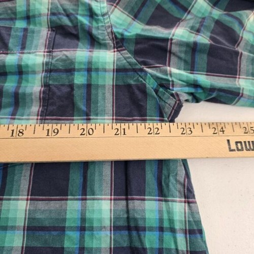 Wrangler Advanced Comfort Western Plaid Shirt Men's L Large Premium Performance - Picture 11 of 16