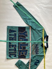 SAHARA Yale University Athletics polo shirt LARGE tag vtg 90s usa made ivy prep