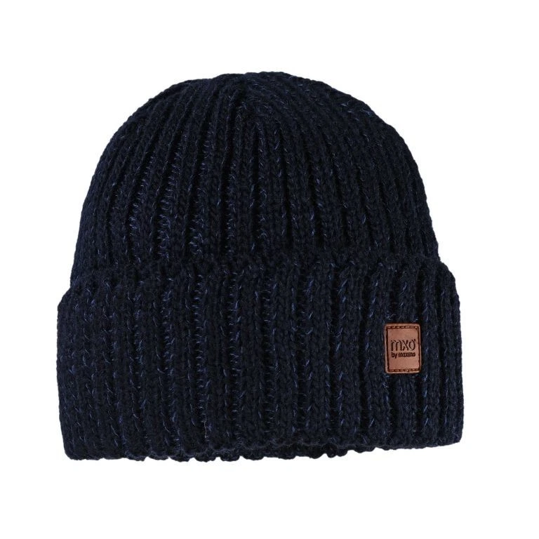 Maximo Kids Strickmütze Rippe , Mütze mit Umschlag 43575-297000 NEU Gr. 55/57