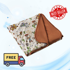  FASH SALE Little Sleepies Woody's Wild West Large Cloud Blanket Baby Blanket