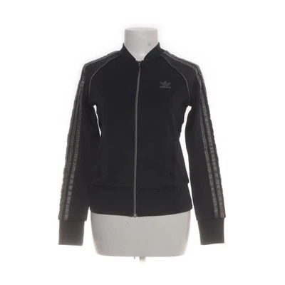 Adidas, Trainingsjacke, Damen, Größe: 36, Schwarz, Nylon/Polyester #acU - Bild 1 von 4