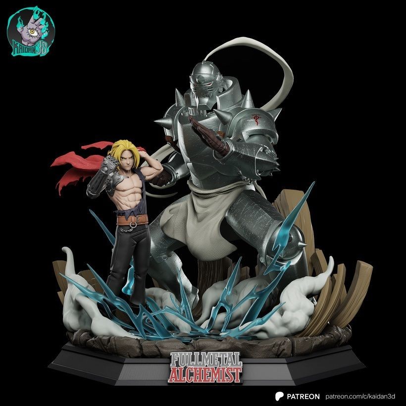 Figura / Estatua de Edward y Alfonso varios tamaños