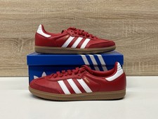 Adidas Samba OG  Red White Gum  Casual Women  s Sneakers KI2694 NEW