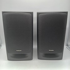 Technics SB-CH655 3 Way Hi-Fi Bookshelf Speakers Pair 6 Ohm 100W Tested