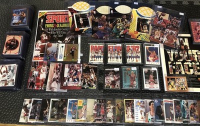 Super Vintage 90 s Basketball HOFER & Insert 185+ Card and More Lot