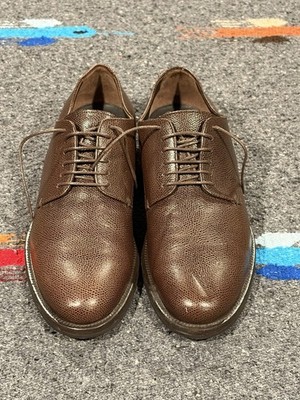 Giorgio Armani Brown Leather Classic Oxfords Size 41 | eBay display picture 3