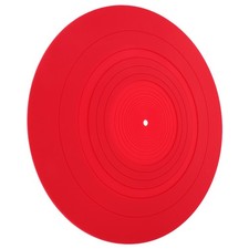 295mm Silicone Shock Absorbing Turntable Mat Anti Static Vinyl Record Player Pad