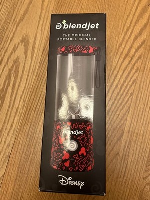 Disney Blendjet Mickey Mouse Portable Blender Love Story Red Black W/charger USB