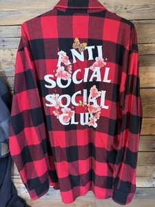 Anti Social Club Flannel | eBay