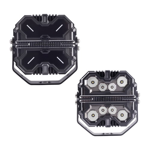7" 332W LED Driving Light Bar Spot Flood Combo RGB DRL Off Road 4x4 Work Lamp - Picture 16 of 19