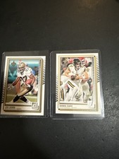 🔥 New Orleans Saints 2 Card Lot - Derek Carr + Joe Horn Donruss NFL Cards 🔥