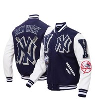 Giacca uomo Yankees Mash-Up Varsity York nuova fatta a mano