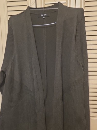 Olive Open-Front Knit Cardigan by chloe + jasmine