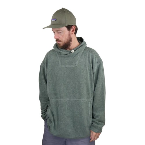 Patagonia Mars Scuba Pullover Felpa con Cappuccio Uomo XL Alpha Verde Giacca Felpa Maglione - Foto 14 di 15