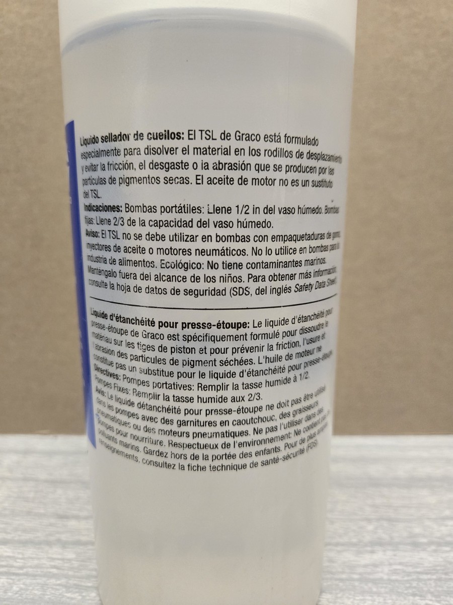 Graco 206995 TSL Throat Seal Liquid 32 Oz for sale online | eBay