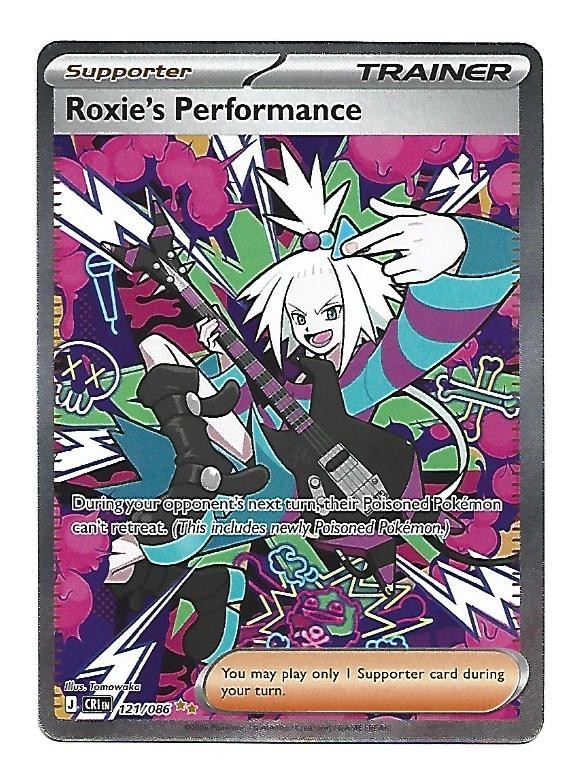 Roxie's Performance 121/086 Special Illustration Rare Chaos Rising Pokémon NM-MT