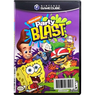 Nickelodeon Party Blast - Nintendo Gamecube Tested 1Y Guarantee