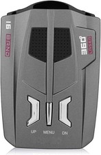 360  Radar Detector - Long Range Detection with Voice Alerts for Your Vehicle