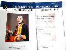 Zeitschrift für Heereskunde - Jahrgang 2016 Januar bis Juni in 2 Heften Komplett