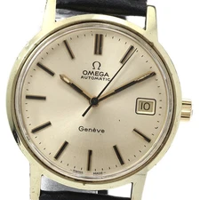 OMEGA Geneve 166.0163 Date Cal.1012 gold Dial Automatic Men's Watch_875450